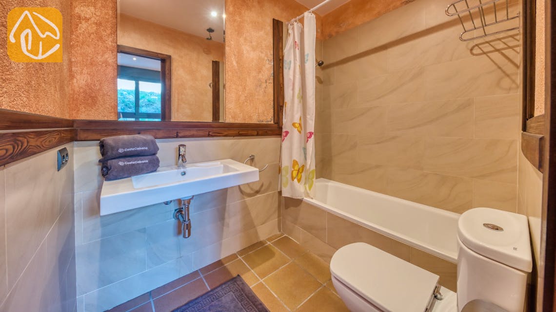 Casas de vacaciones Costa Brava Countryside España - Villa Can Bernardi - En-suite bathroom 