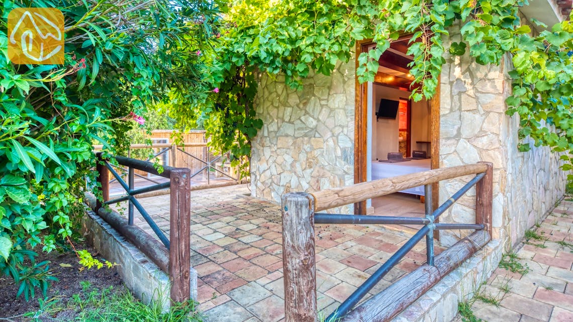Ferienhäuser Costa Brava Countryside Spanien - Villa Can Bernardi - Master Schlafzimmer