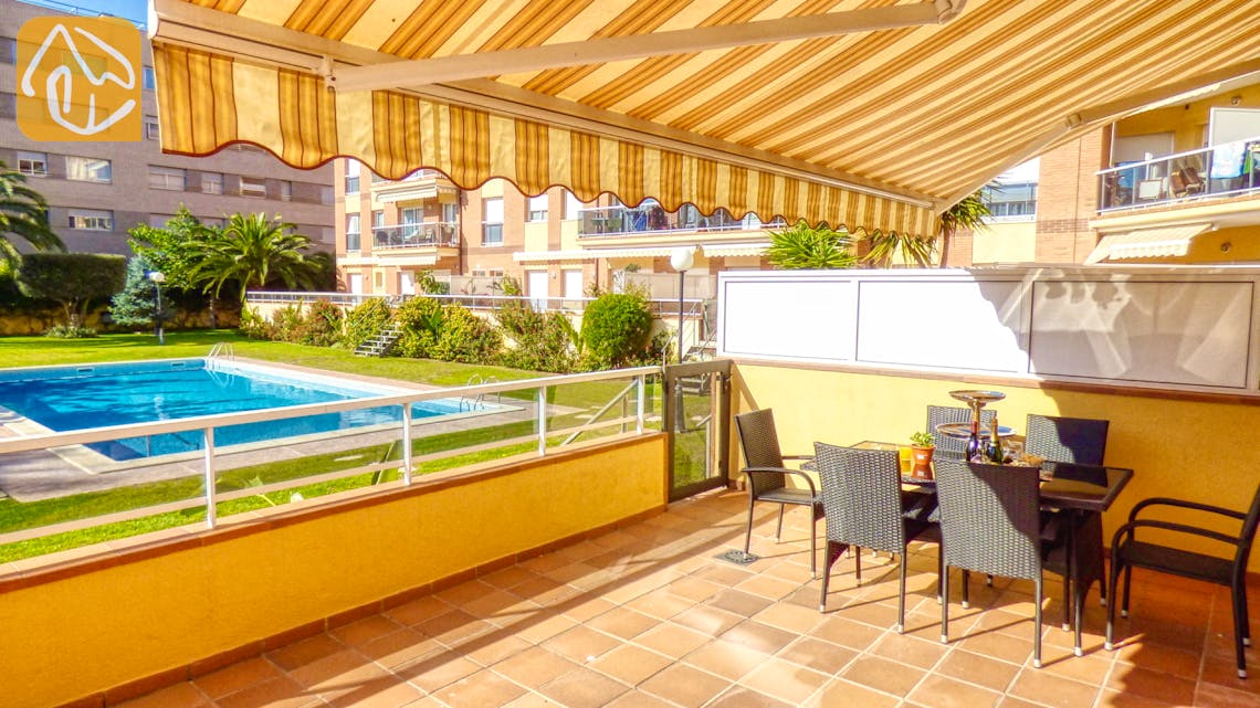 Vakantiehuizen Costa Brava Spanje - Apartment Silvana - Terras