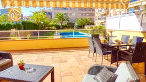 Ferienhaus Spanien - Apartment Silvana - Terrasse