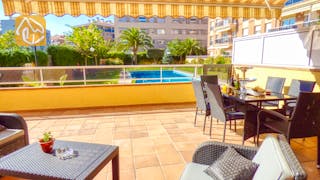 Holiday villas Costa Brava Spain - Apartment Silvana - Terrace