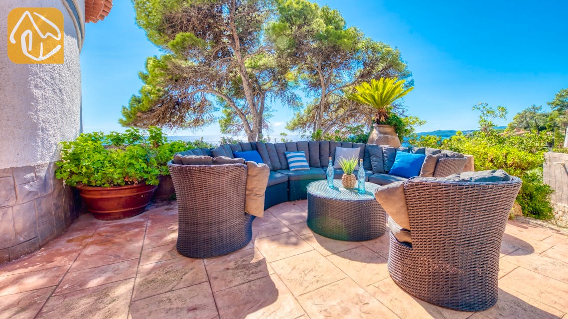 Holiday villas Costa Brava Spain - Villa Infinity - Terrace