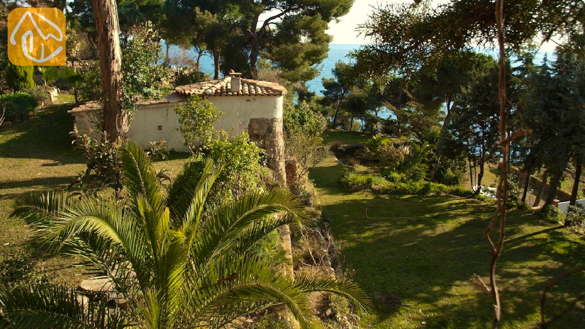 Ferienhäuser Costa Brava Spanien - Villa Infinity - Garten