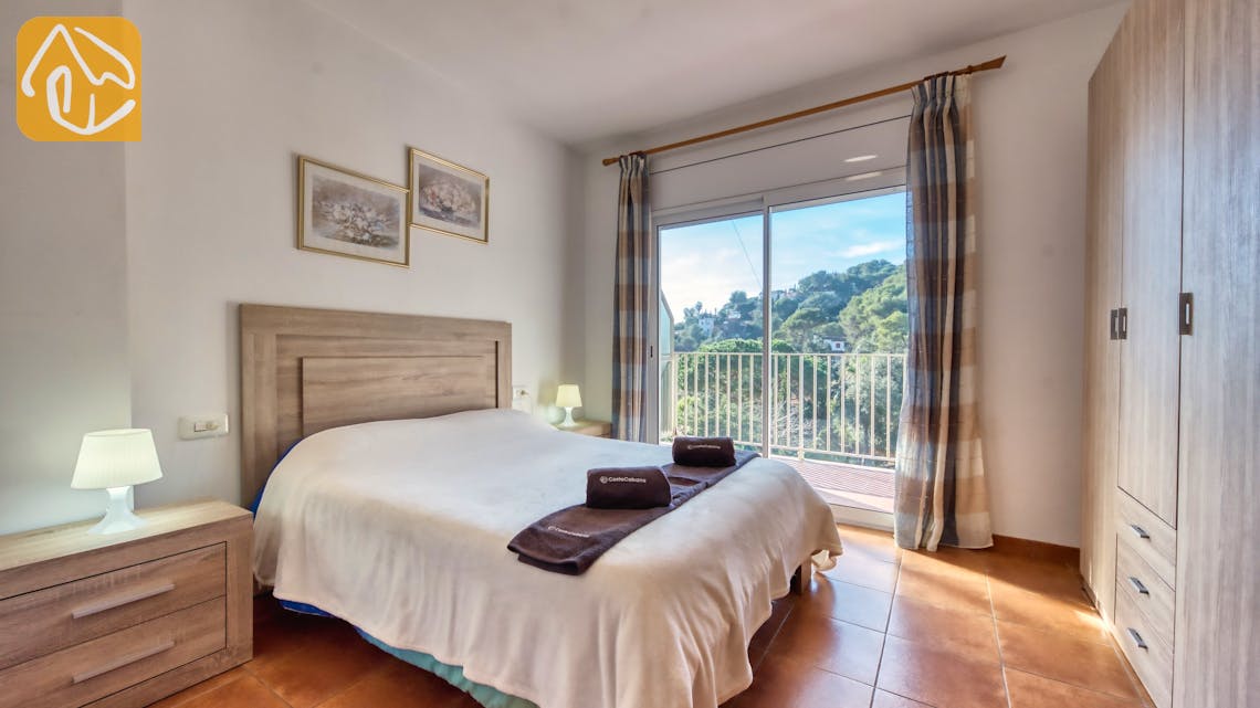 Villas de vacances Costa Brava Espagne - Villa Blanca - Chambre a coucher