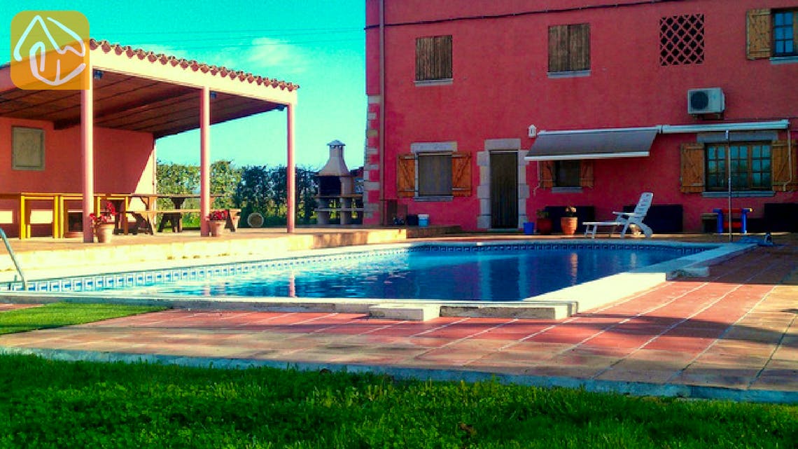 Vakantiehuizen Costa Brava Countryside Spanje - Villa Mas Girones - Zwembad