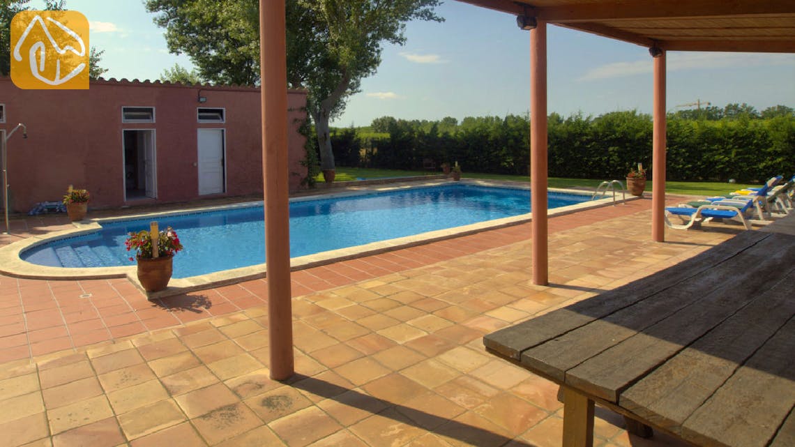 Holiday villas Costa Brava Countryside Spain - Villa Mas Girones - Terrace