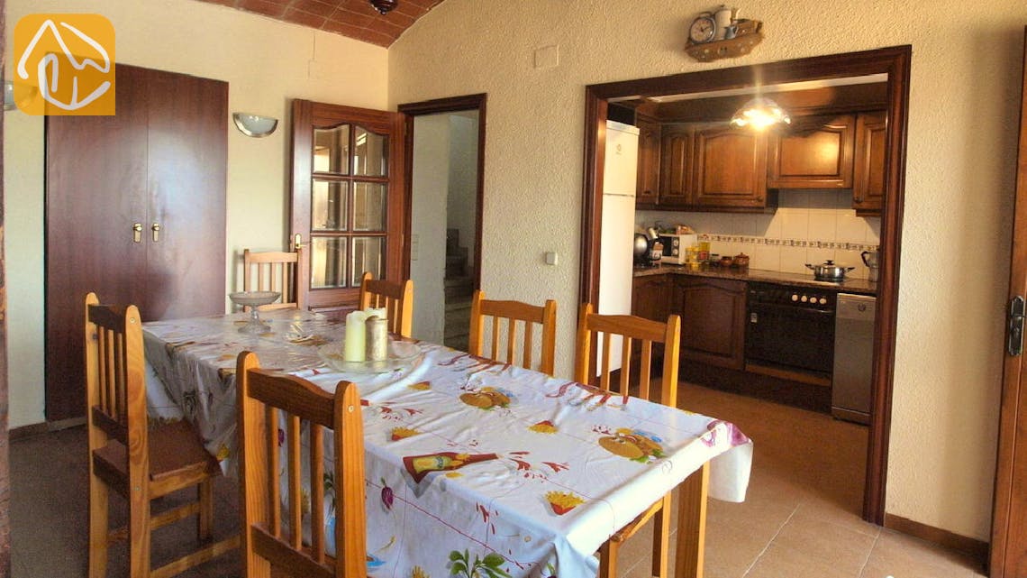 Casas de vacaciones Costa Brava Countryside España - Villa Mas Girones - Zona de comer