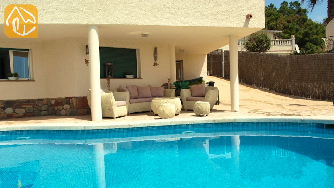 Holiday villas Costa Brava Spain - Villa Coco - Lounge area