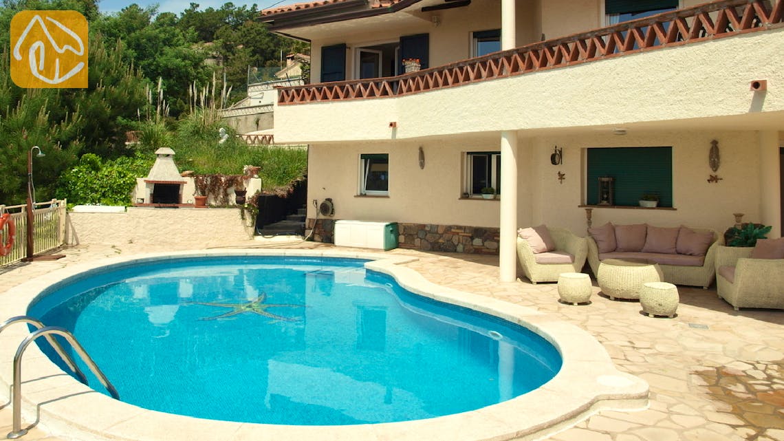 Ferienhäuser Costa Brava Spanien - Villa Coco - Villa Außenbereich