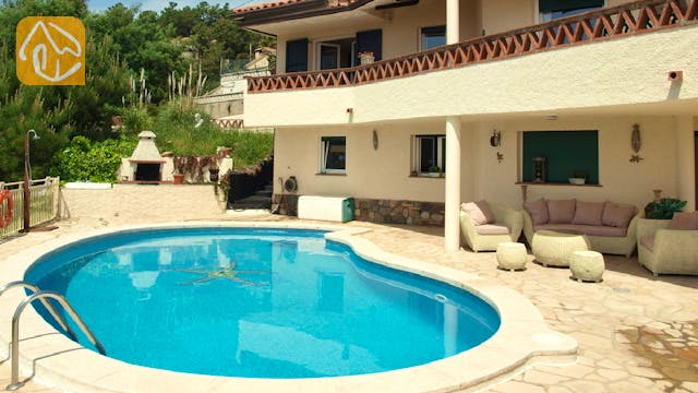 Casas de vacaciones Costa Brava España - Villa Coco - Afuera de la casa