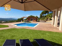 Ferienhäuser Costa Brava Spanien - Villa Luna - Garten