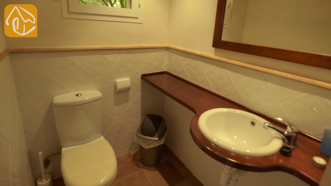 Ferienhäuser Costa Brava Spanien - Casa Oneill - Toilet