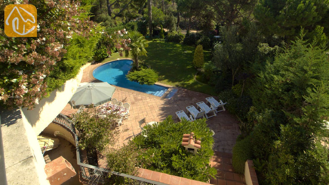 Holiday villas Costa Brava Spain - Villa Jasmin - Garden
