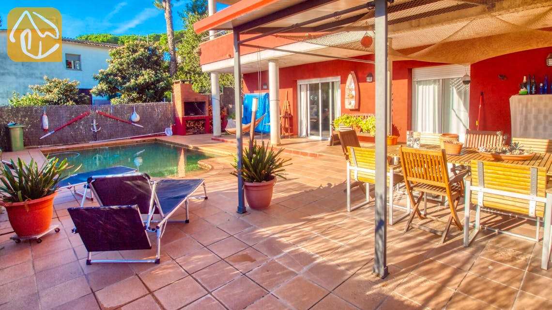 Holiday villas Costa Brava Spain - Villa Mercedes - Lounge area