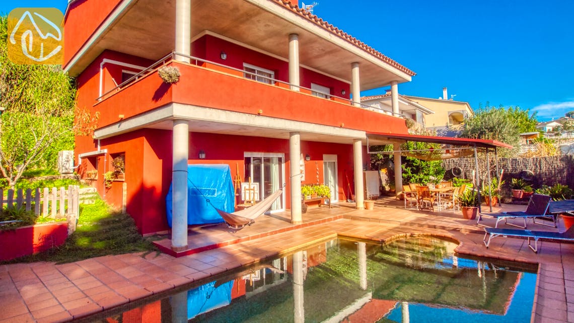 Casas de vacaciones Costa Brava España - Villa Mercedes - Afuera de la casa