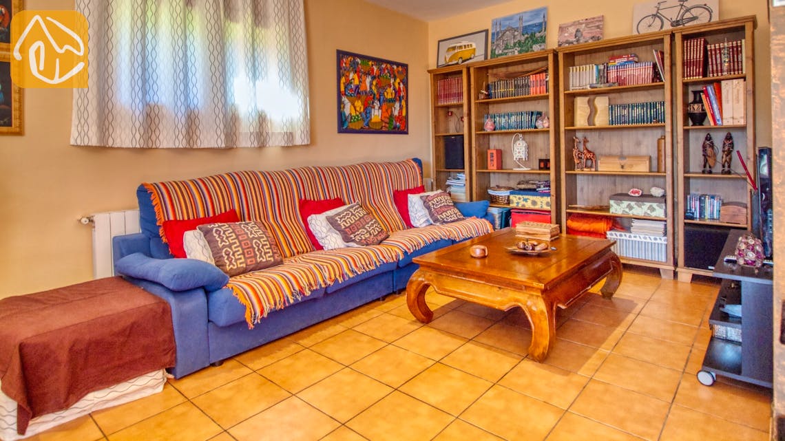 Holiday villas Costa Brava Spain - Villa Mercedes - Living room