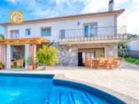 Casas de vacaciones Costa Brava España - Villa Liliana - Afuera de la casa
