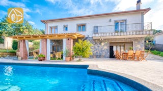 Ferienhäuser Costa Brava Spanien - Villa Liliana - Villa Außenbereich