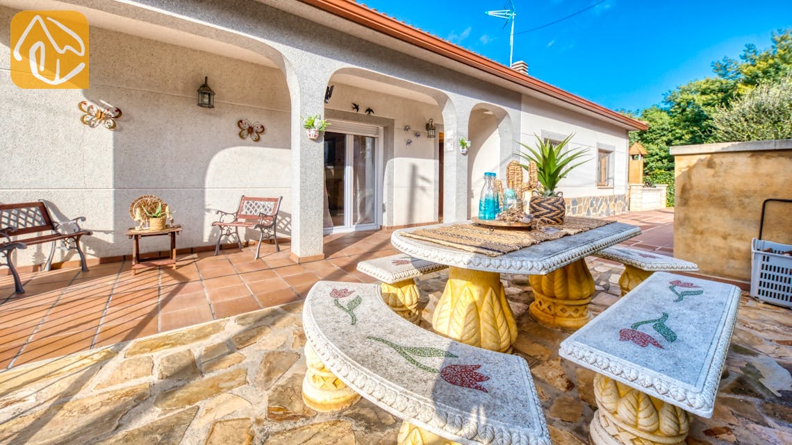 Ferienhäuser Costa Brava Spanien - Villa Liliana - Terrasse