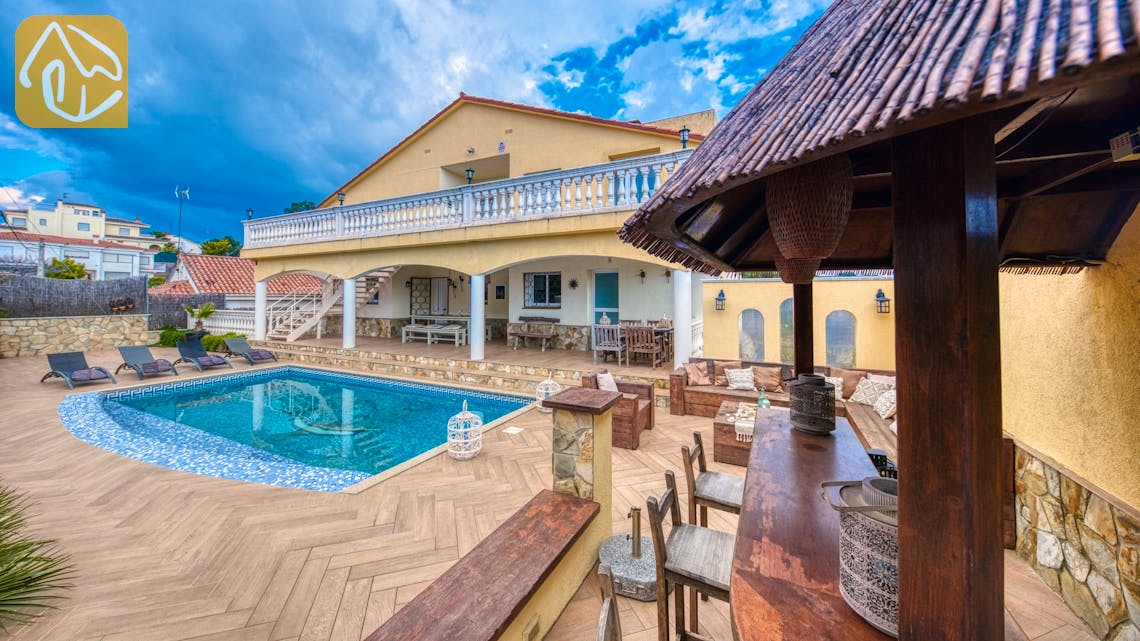 Ferienhäuser Costa Brava Spanien - Villa Madonna - Villa Außenbereich