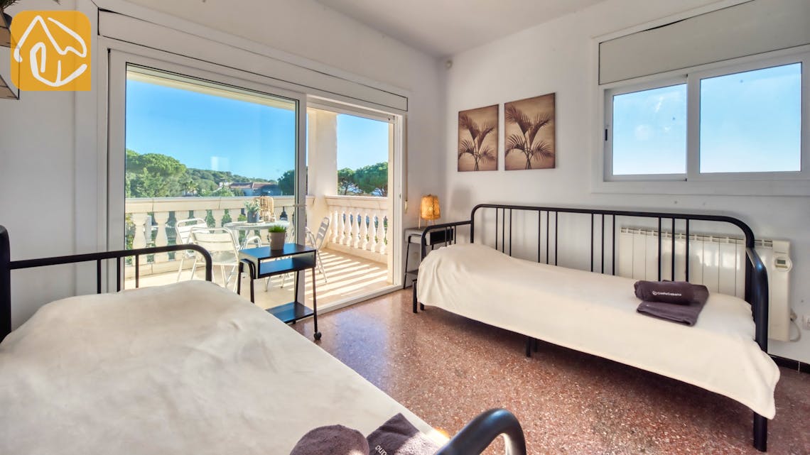 Ferienhäuser Costa Brava Spanien - Villa Madonna - Schlafzimmer