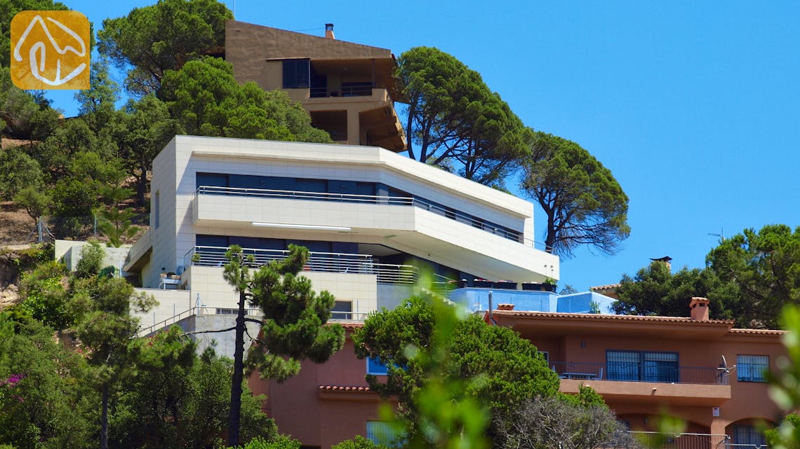 Casas de vacaciones Costa Brava España - Villa Jewel - Afuera de la casa