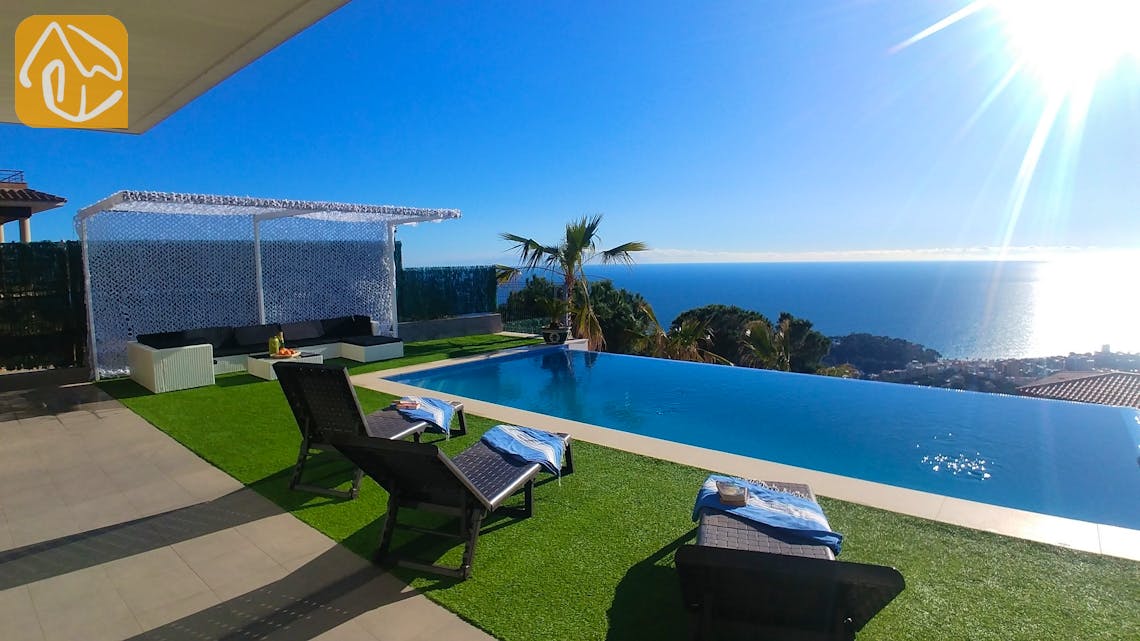 Ferienhäuser Costa Brava Spanien - Villa Jewel - Garten