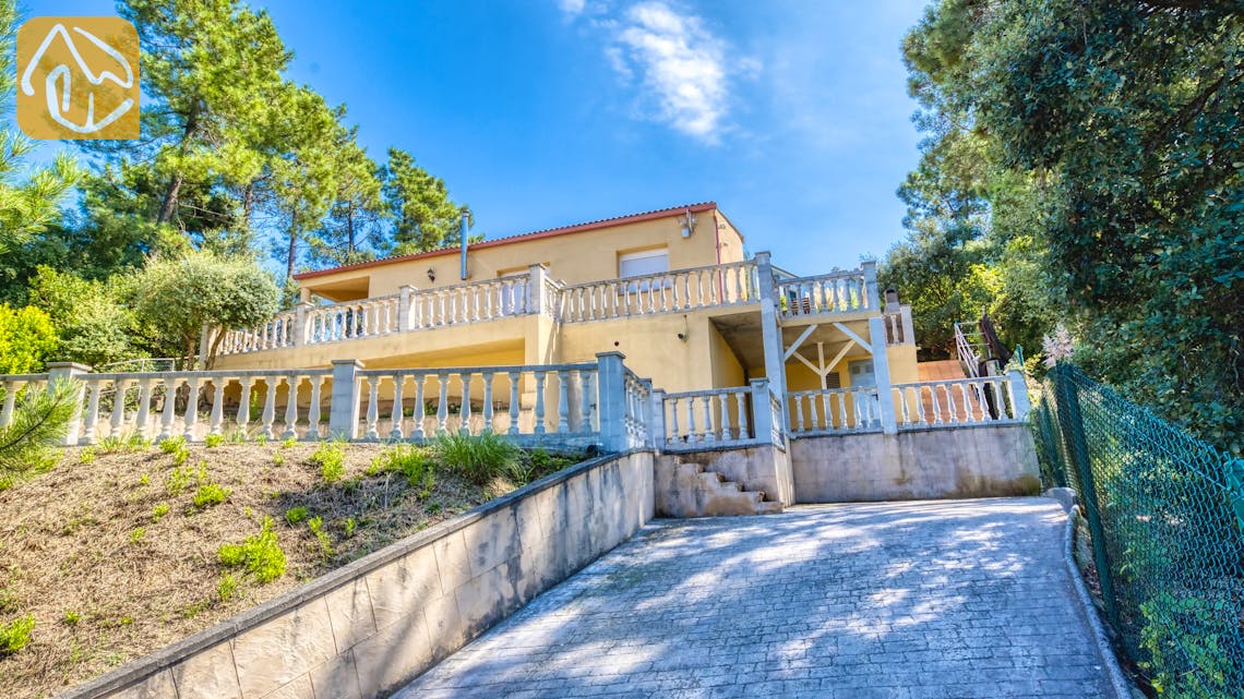 Ferienhäuser Costa Brava Spanien - Villa Esmee - Villa Außenbereich
