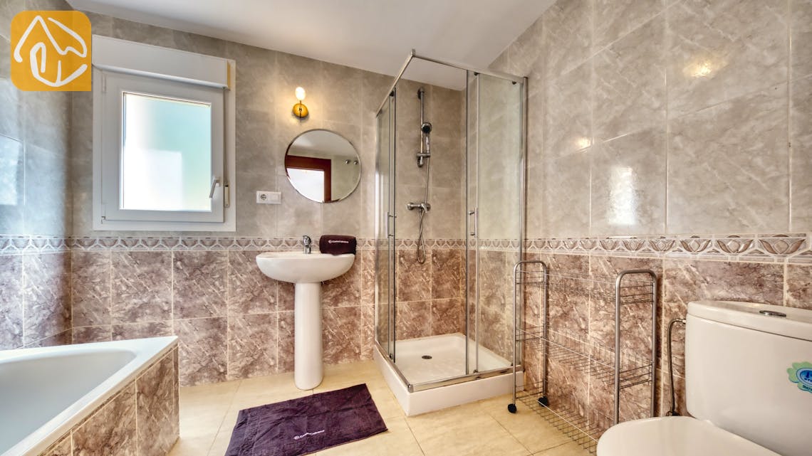Vakantiehuizen Costa Brava Spanje - Villa Esmee - En-suite bathroom 