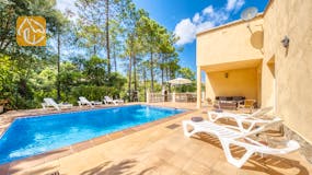Villas de vacaciones Costa Brava España - Villa Esmee - Tumbonas