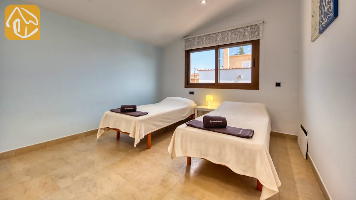 Ferienhäuser Costa Brava Spanien - Villa Ibiza - Schlafzimmer