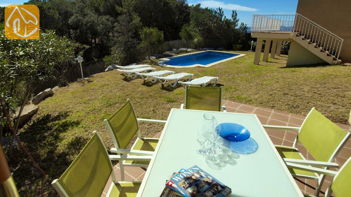 Holiday villas Costa Brava Spain - Villa La Luna - Terrace