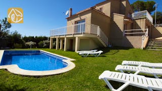 Casas de vacaciones Costa Brava España - Villa La Luna - Afuera de la casa