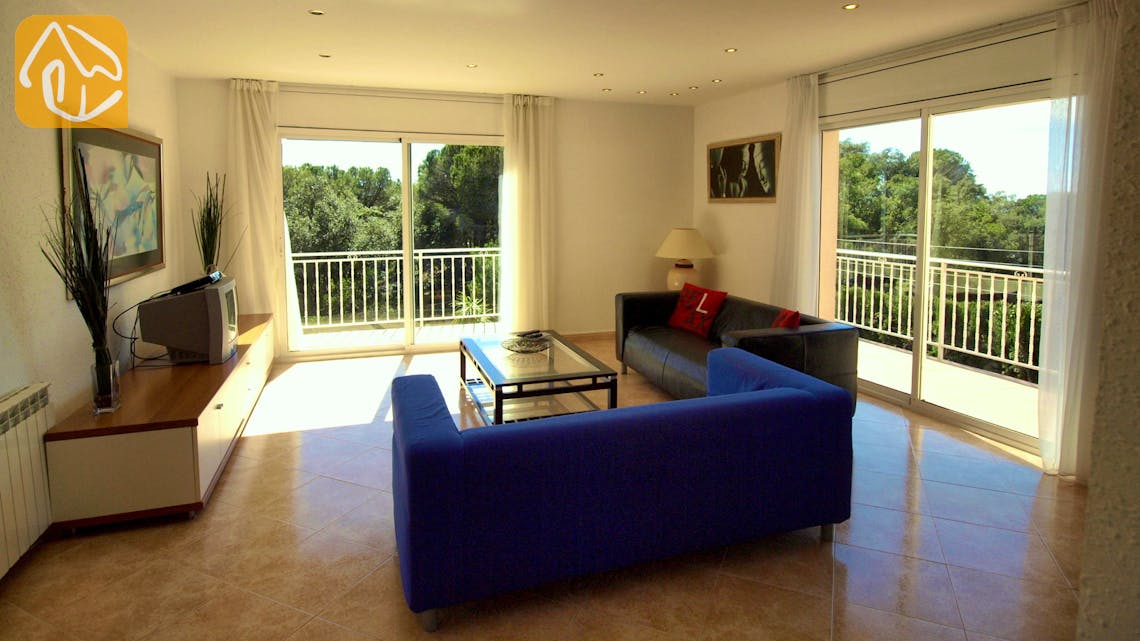 Holiday villas Costa Brava Spain - Villa La Luna - Living room