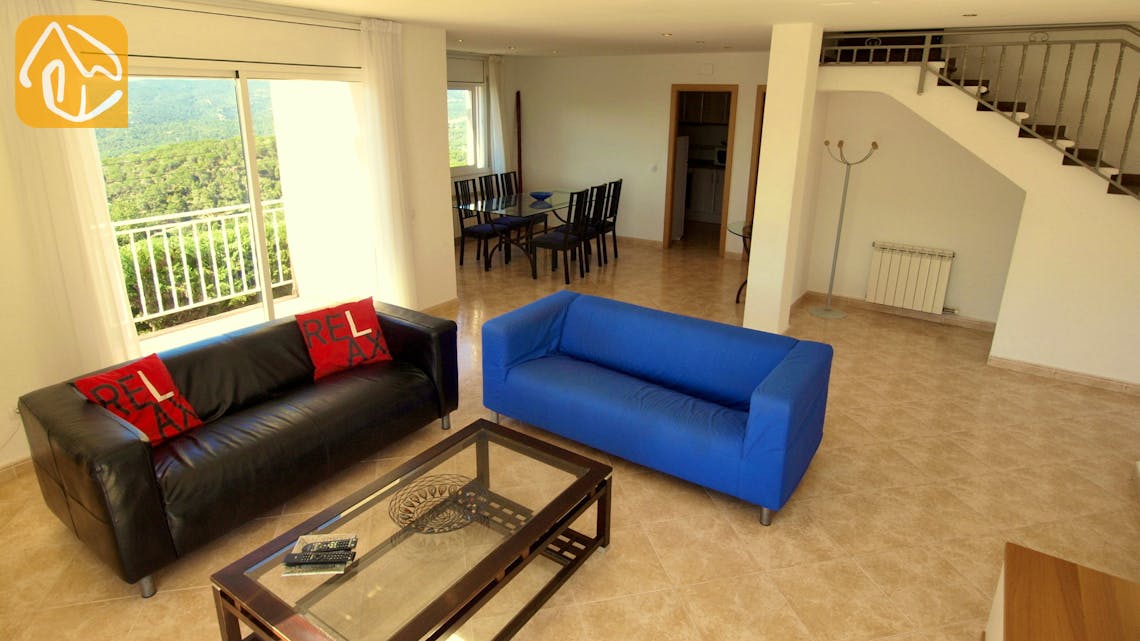 Holiday villas Costa Brava Spain - Villa La Luna - Living room