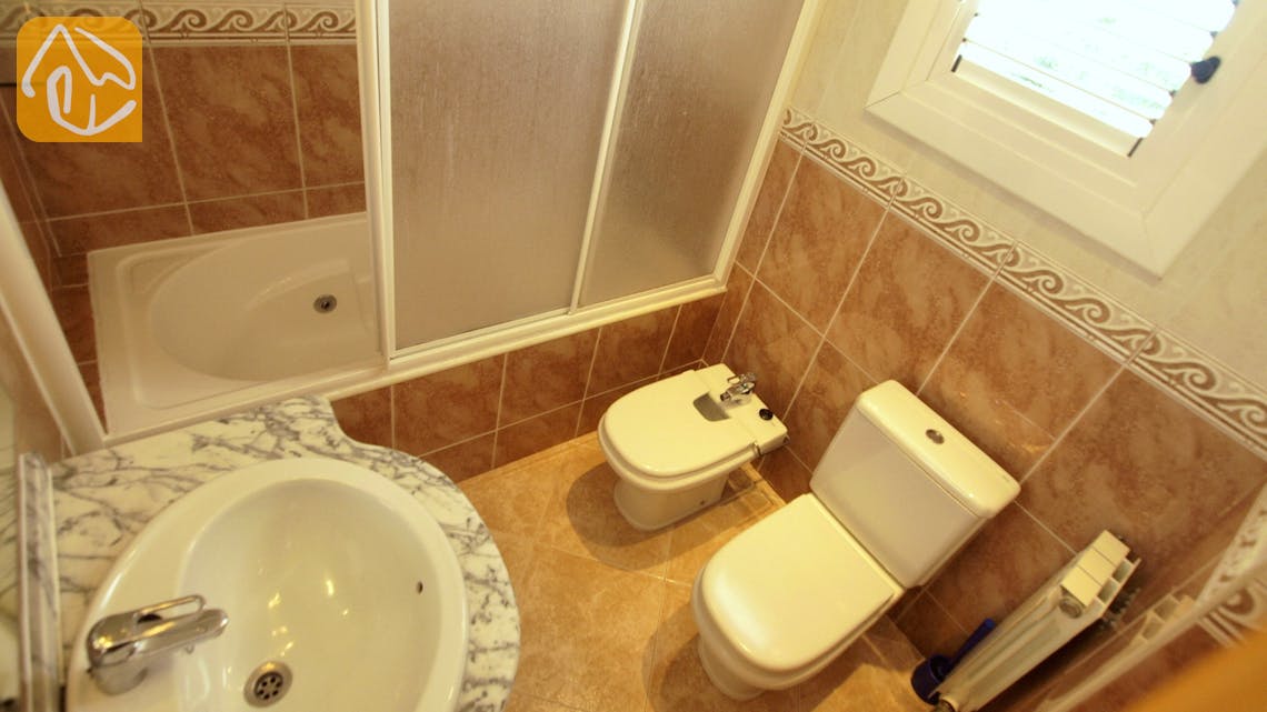 Ferienhäuser Costa Brava Spanien - Villa La Luna - En-suite bathroom 