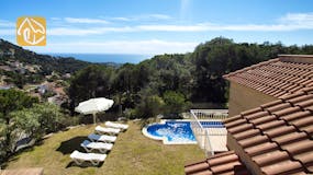 Casas de vacaciones Costa Brava España - Villa La Luna - Afuera de la casa