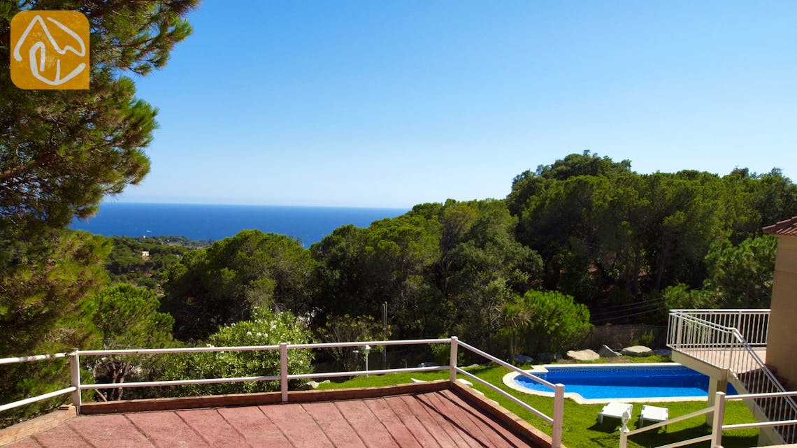 Vakantiehuizen Costa Brava Spanje - Villa La Luna - Eén van de uitzichten