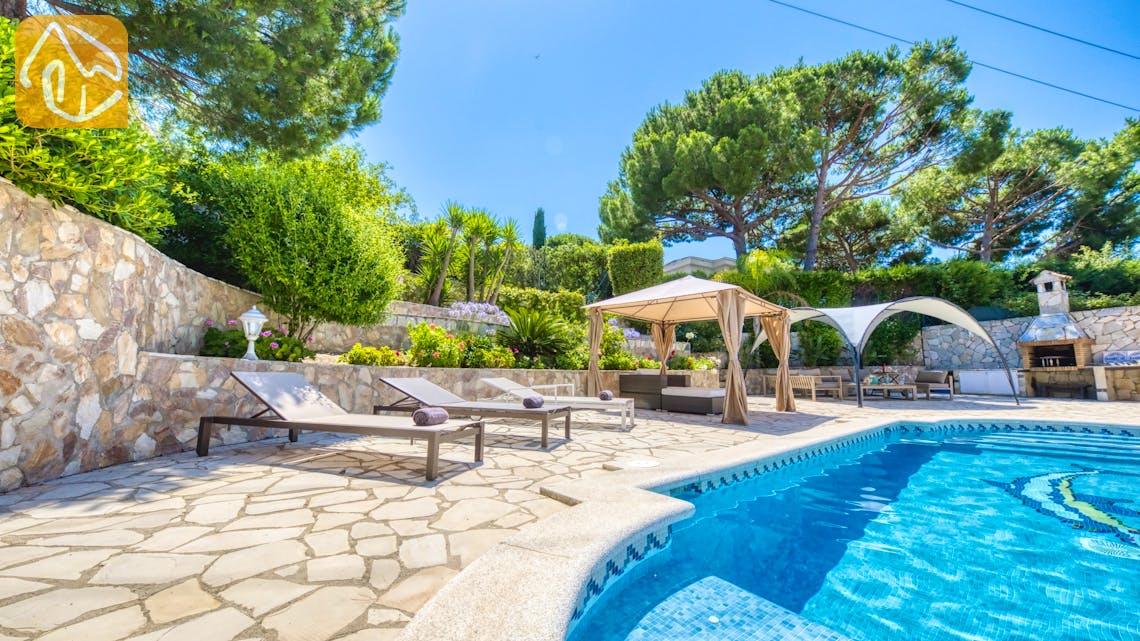 Ferienhäuser Costa Brava Spanien - Villa Lorena - Schwimmbad