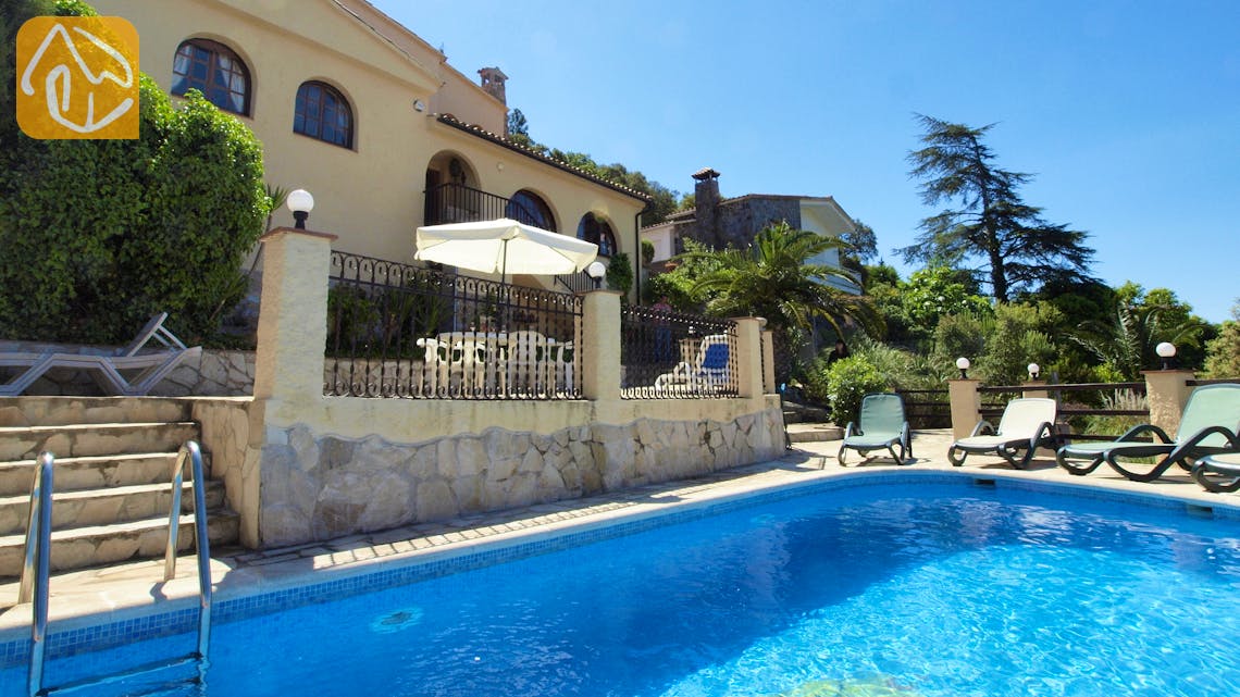 Ferienhäuser Costa Brava Spanien - Villa Shelby - Villa Außenbereich