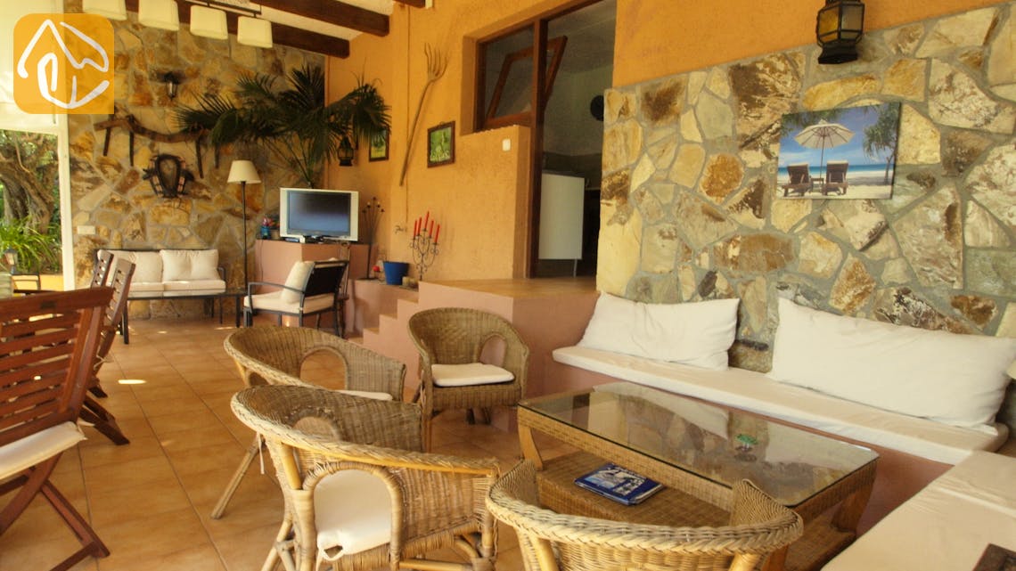 Vakantiehuizen Costa Brava Spanje - Villa Soraya - Lounge gedeelte