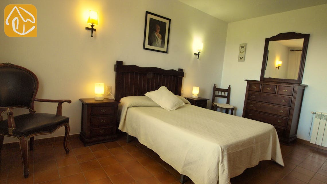Casas de vacaciones Costa Brava España - Villa Soraya - Dormitorio