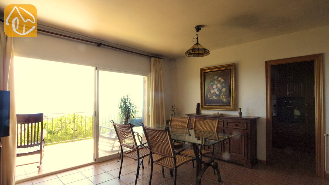 Vakantiehuizen Costa Brava Spanje - Villa Soraya - Diner zone
