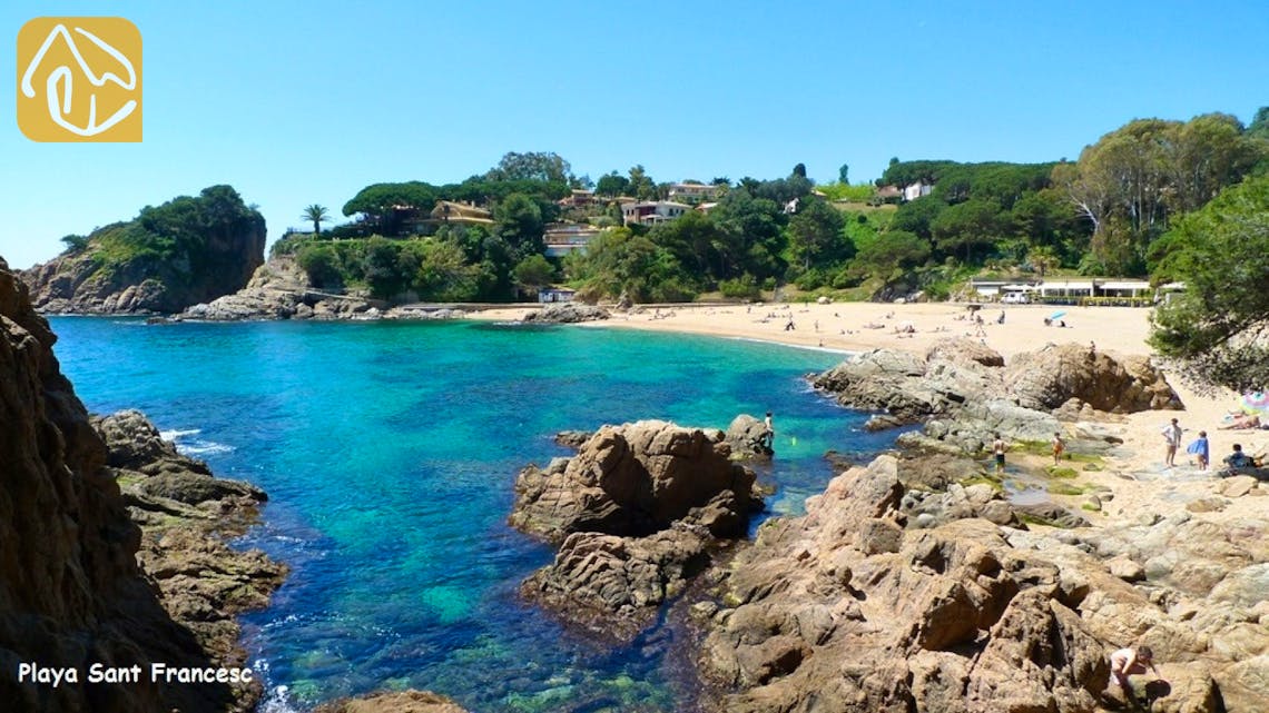 Vakantiehuizen Costa Brava Spanje - Villa Fransisca - Dichtstbijzijnde strand