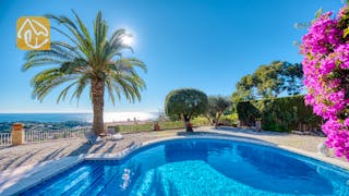 Ferienhäuser Costa Brava Spanien - Villa Gabriella - Villa Außenbereich