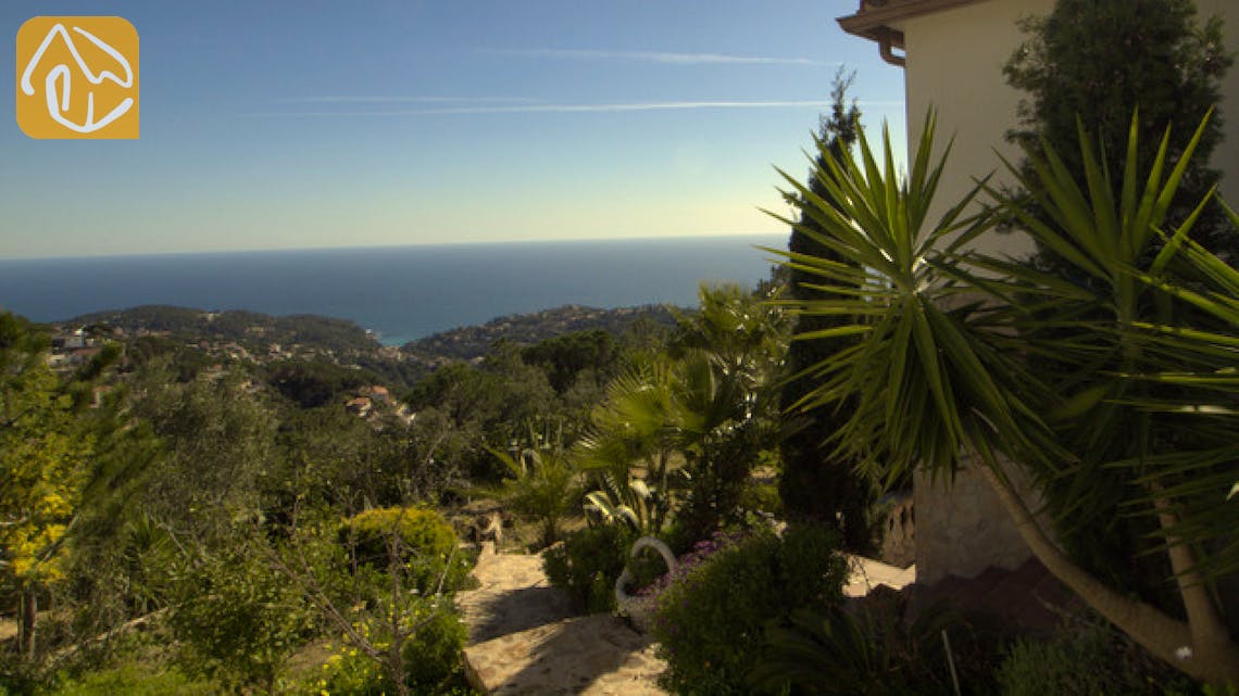Ferienhäuser Costa Brava Spanien - Villa Senna - Eine der Aussichten