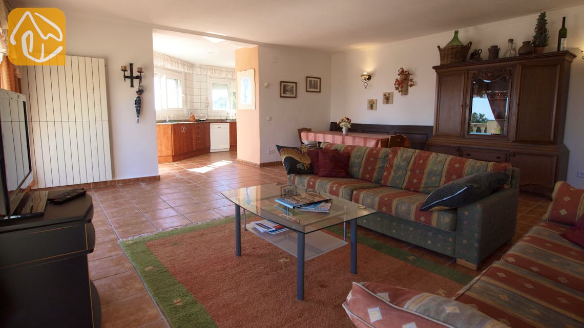 Holiday villas Costa Brava Spain - Villa Senna - Living area