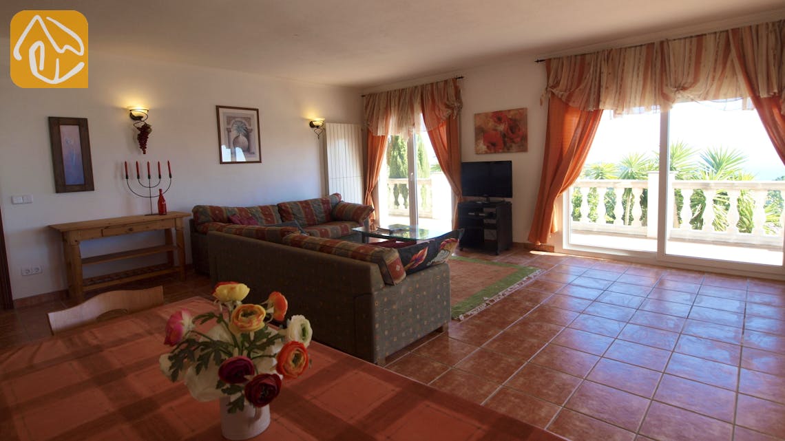 Holiday villas Costa Brava Spain - Villa Senna - Living area