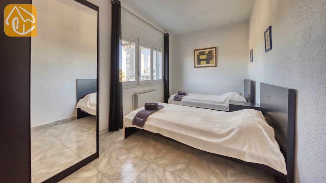 Villas de vacances Costa Brava Espagne - Villa Abigail - Chambre a coucher