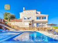 Ferienhäuser Costa Brava Spanien - Villa Abigail - Villa Außenbereich